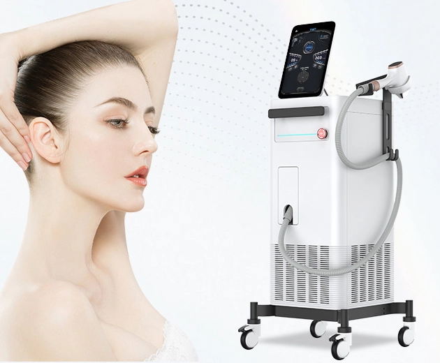 Changeable Spot Size Diode Laser Hair Removal Machine