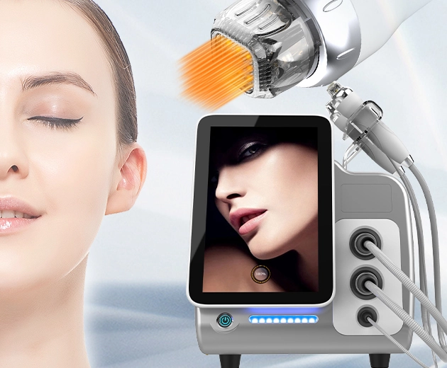 Portable Vacuum Microneedling RF Machine