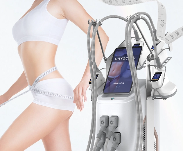 Vertical Cryolipolysis Slimming Machine