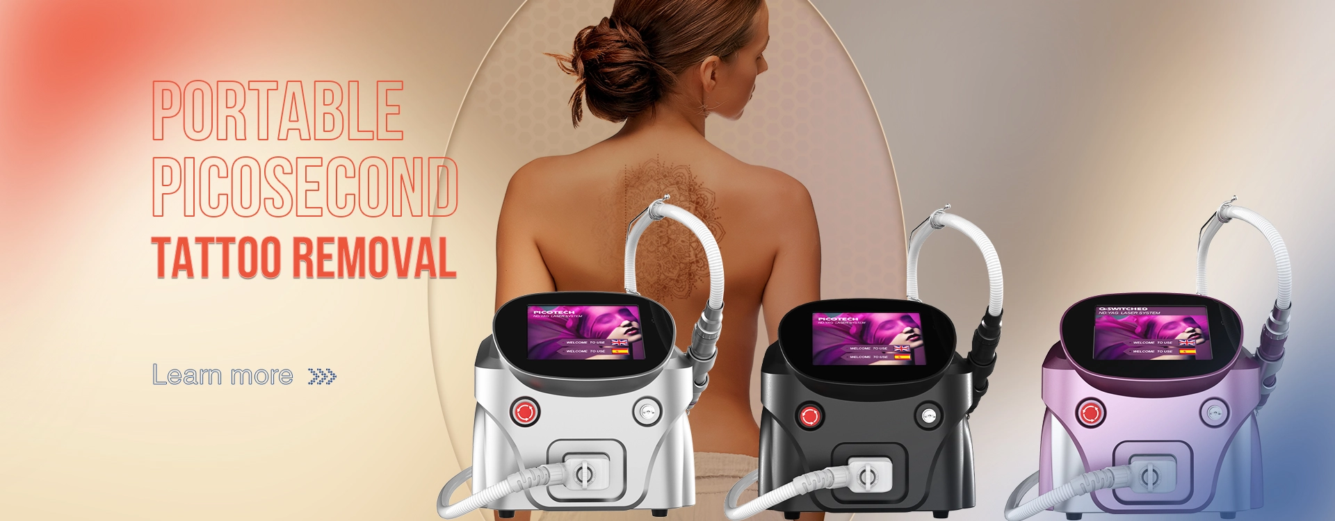 Portable Picosecond Tattoo Removal Machine