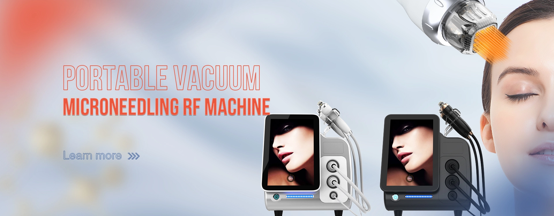 Portable Vacuum Microneedling RF Machine