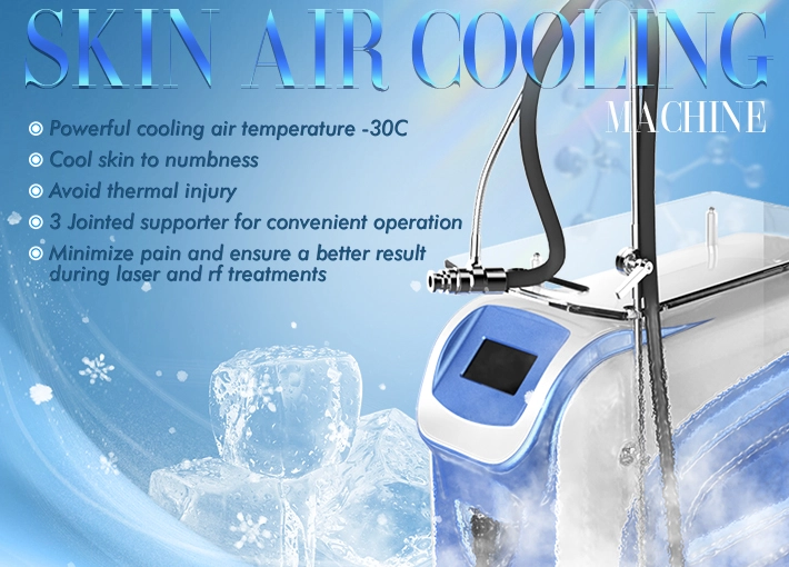 Advanced ICOOL System of SANHE Laser's Air Skin Cooler Machine