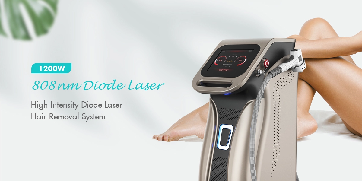 1200W 808nm Diode Laser Hair Removal Machine Video