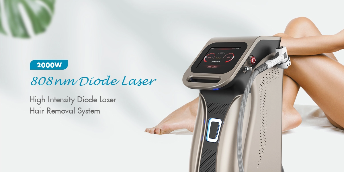 2000W 808nm Diode Laser Hair Removal Machine Video