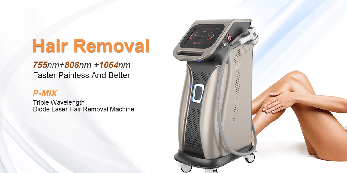 The Video of Triple Wave Diode Laser