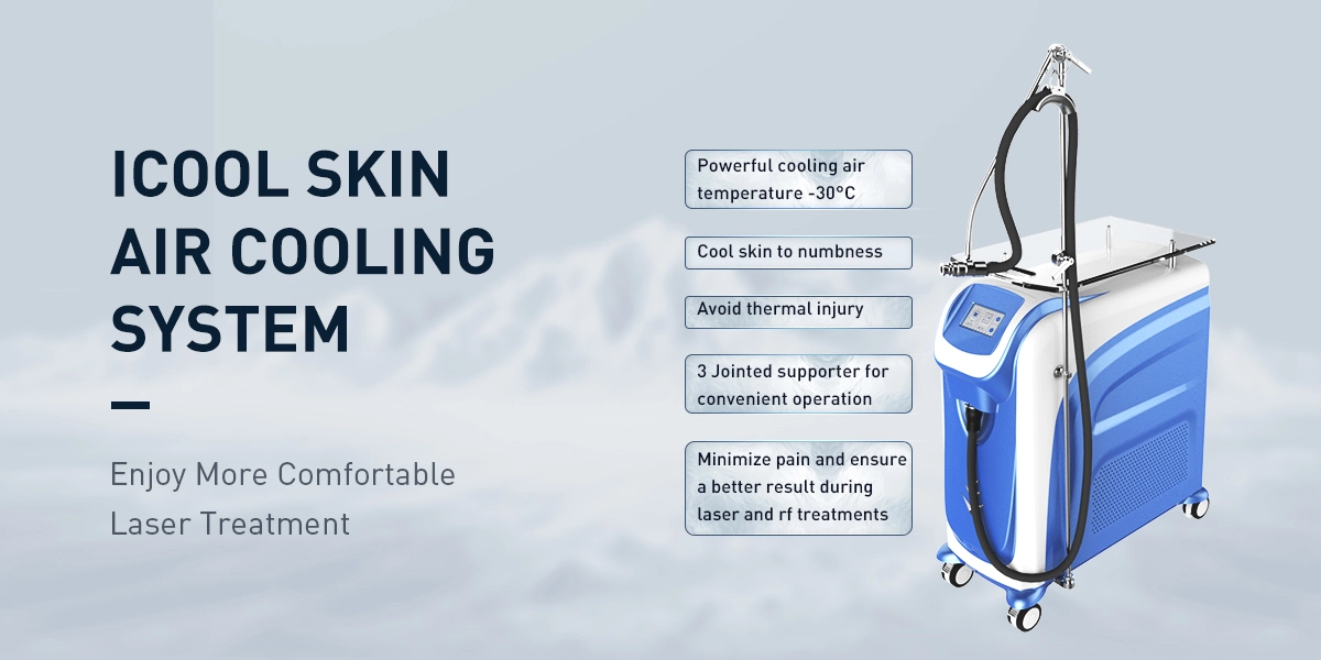 Skin Air Cooling machine Video