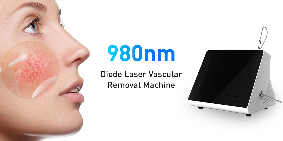 980nm Diode Laser Vascular Removal Machine Video