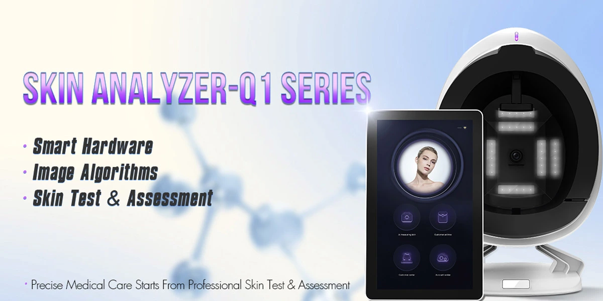 Non-Invasive Skin Analysis Machine Video