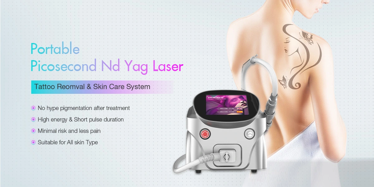 Portable Tattoo Removal Micro Laser Machine Video