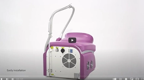 Video Of Portable Tattoo Removal Pico Laser Machine