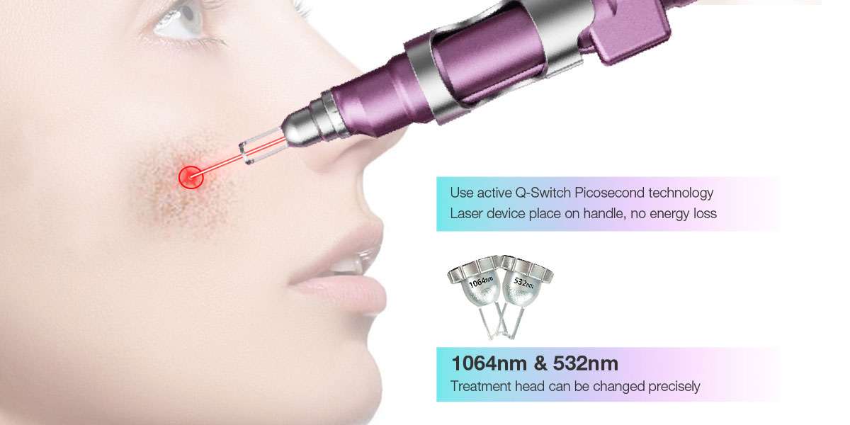 Laser Hair and Tattoo Removal Machine of Company