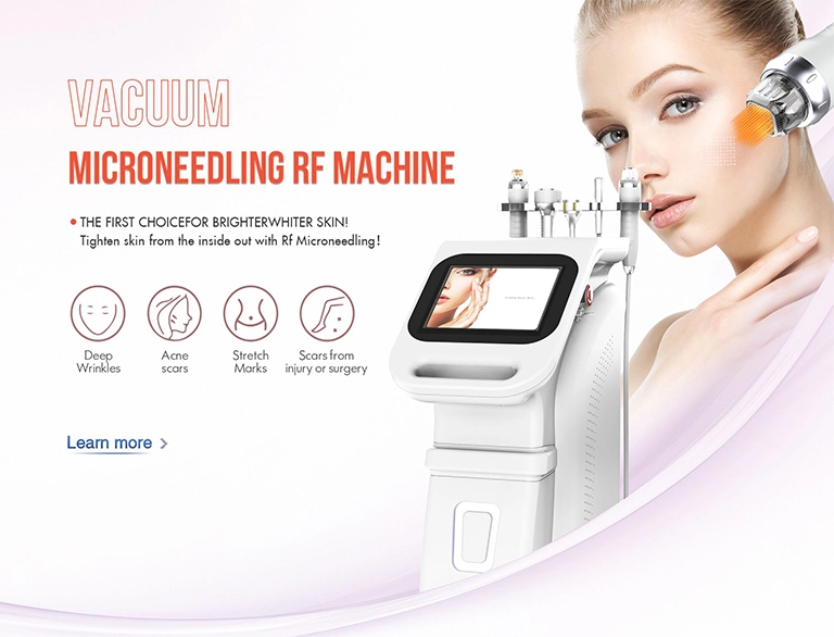 Vacuum Microneedling RF Machine