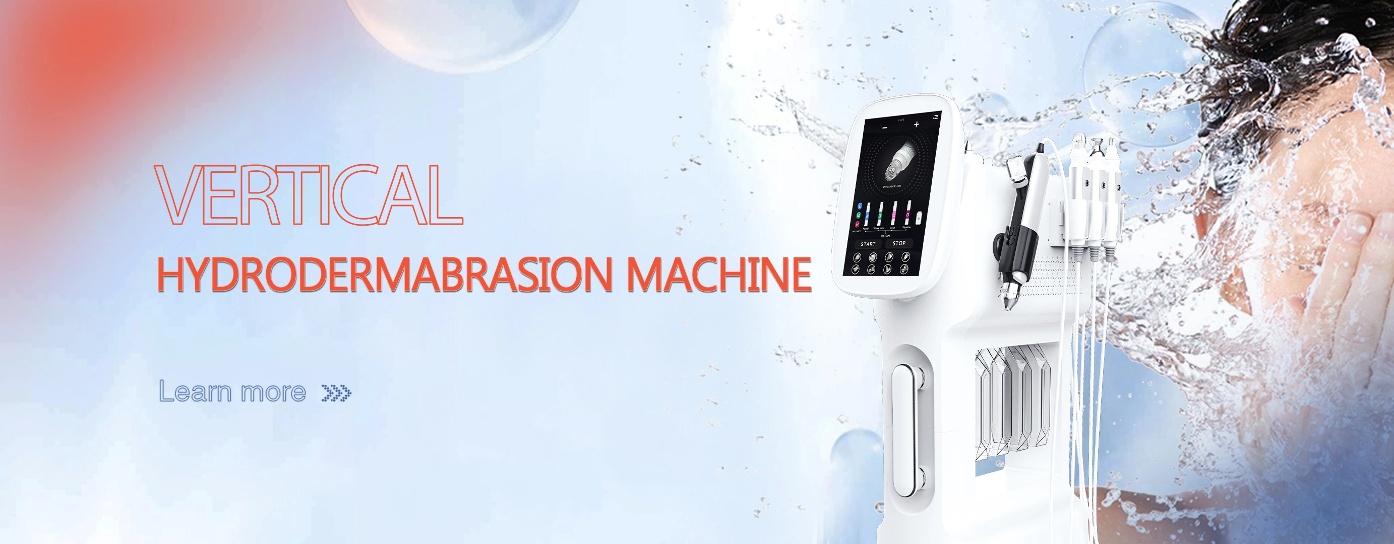 Vertical Hydrodermabrasion Machine