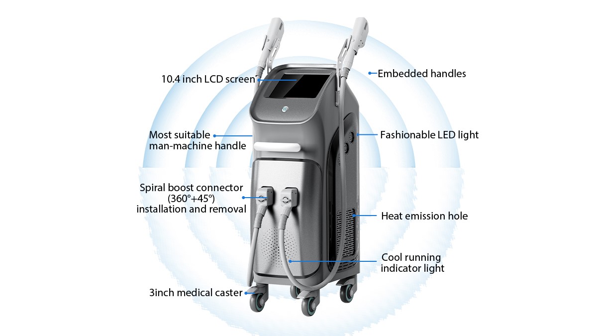 DPL 2 In 1 Hair Removal Machine