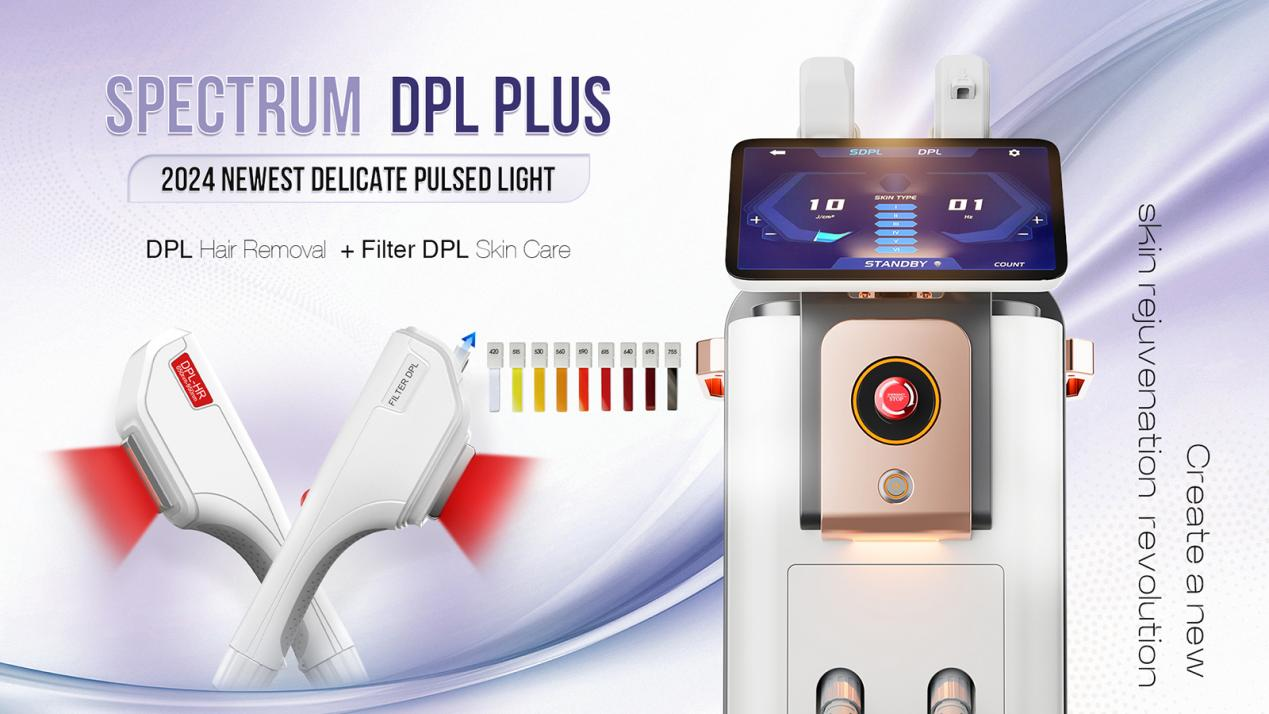 What are the benefits of DPL and IPL filter Machine ( DPL PLUS)