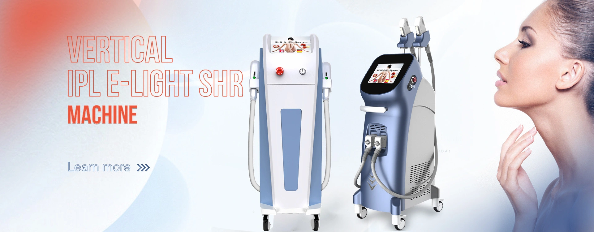 Vertical IPL E-Light SHR Machine