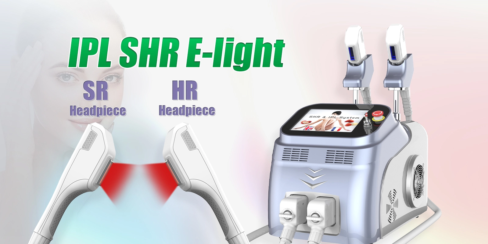 Portable IPL Hair Removal Machine Skin Rejuvenation Video